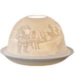 Windlicht-Porzellan Kuppellicht der Marke Die Saisontruhe
