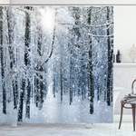 Duschvorhang von twentyfour, in der Farbe Weiss, aus Textil, andere Perspektive, Vorschaubild