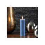 Kerze von DELUXE Homeart, in der Farbe Blau, andere Perspektive, Vorschaubild
