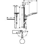 hansgrohe Stangenbrause-Set der Marke Hansgrohe