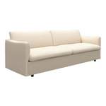 2/3-Sitzer Sofa von andas, in der Farbe Beige, aus Cord, andere Perspektive, Vorschaubild