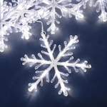 Schneeflocken Lichtervorhang der Marke Die Saisontruhe