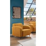 Loungesessel von Livetastic, in der Farbe Gelb, aus Textil, andere Perspektive, Vorschaubild