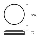 LED-Deckenleuchte Subra der Marke Deko-Light