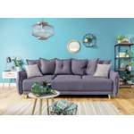 2/3-Sitzer Sofa von MID.YOU, in der Farbe Grau, aus Textil, andere Perspektive, Vorschaubild