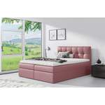 Boxspringbett von Stylefy, in der Farbe Lila, aus Velours, andere Perspektive, Vorschaubild