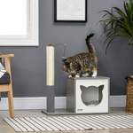 Katzenmöbel von PawHut, in der Farbe Grau, aus Holzwerkstoff, andere Perspektive, Vorschaubild