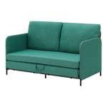 2/3-Sitzer Sofa von [EN.CASA], in der Farbe Grün, aus Metall, andere Perspektive, Vorschaubild