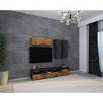 TV-Lowboard von VCM, in der Farbe Grau, aus Holzwerkstoff, andere Perspektive, Vorschaubild