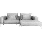 Ecksofa von Guido Maria Kretschmer Home&Living, aus Velvet, andere Perspektive, Vorschaubild