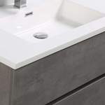 Waschbeckenunterschrank von Furnitara, in der Farbe Grau, aus Spanplatte, andere Perspektive, Vorschaubild