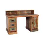 Schreibtisch von SIT Möbel, in der Farbe Braun, aus Massivholz, andere Perspektive, Vorschaubild