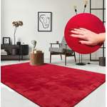 Kinderteppich von the carpet, in der Farbe Rot, andere Perspektive, Vorschaubild