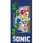 Badetuch von Sonic  SEGA, aus Polyester, andere Perspektive, Vorschaubild
