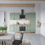 Küchenzeile von nobilia®, in der Farbe Grün, aus Holzwerkstoff, andere Perspektive, Vorschaubild