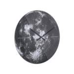 Wanduhr von Karlsson, in der Farbe Grau, aus Glas, andere Perspektive, Vorschaubild