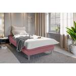 Boxspringbett von Stylefy, in der Farbe Rosa, aus Strukturstoff, andere Perspektive, Vorschaubild