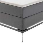 Boxspringbett von Homedreams, in der Farbe Grau, aus Webstoff, andere Perspektive, Vorschaubild