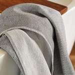 Handtuch-Set von URBANARA DE, in der Farbe Grau, aus Baumwolle, andere Perspektive, Vorschaubild