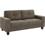 2/3-Sitzer Sofa von PLACES OF STYLE, in der Farbe Beige, aus Holzwerkstoff, andere Perspektive, Vorschaubild