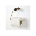 Toilettenpapierhalter von Skye Decor, in der Farbe Gold, andere Perspektive, Vorschaubild