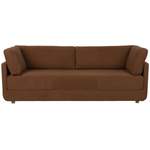 2/3-Sitzer Sofa von Trendmöbel24, in der Farbe Braun, aus Polyester, andere Perspektive, Vorschaubild