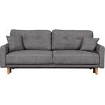2/3-Sitzer Sofa von home affaire, in der Farbe Grau, andere Perspektive, Vorschaubild