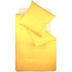 Bettwäsche-Garnitur von fleuresse, in der Farbe Gelb, aus Baumwolle, andere Perspektive, Vorschaubild