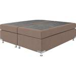 Boxspringbett von Westfalia Schlafkomfort, in der Farbe Beige, aus Metall, andere Perspektive, Vorschaubild