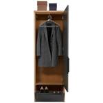 Garderobenschrank von Dieter Knoll, in der Farbe Grau, aus Holzwerkstoff, andere Perspektive, Vorschaubild