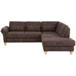 Ecksofa von home affaire, in der Farbe Braun, andere Perspektive, Vorschaubild