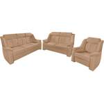Sofagarnitur von sit&more, in der Farbe Braun, aus Holzwerkstoff, Vorschaubild