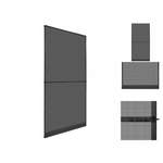 Fenster von VIDAXL, in der Farbe Schwarz, aus Fiberglas, andere Perspektive, Vorschaubild