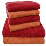 Handtuch-Set von dyckhoff, Mehrfarbig, aus Baumwolle, andere Perspektive, Vorschaubild