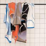 Badetuch von Mette Ditmer, in der Farbe Beige, aus Baumwolle, andere Perspektive, Vorschaubild