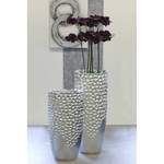 Blumentopf von GILDE, in der Farbe Silber, aus Kunststoff, andere Perspektive, Vorschaubild