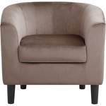 Cocktailsessel von Atlantic Home Collection, in der Farbe Beige, andere Perspektive, Vorschaubild