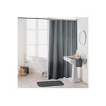 Duschvorhang von meberg, in der Farbe Grau, aus Polyester, andere Perspektive, Vorschaubild