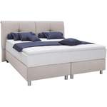 Boxspringbett von ADA trendline, in der Farbe Beige, aus Aluminium, andere Perspektive, Vorschaubild