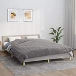 Bettdecke von vidaXL, in der Farbe Grau, aus Polyester, Vorschaubild