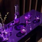 Kerzenständer von Iittala, in der Farbe Grau, aus Glas, andere Perspektive, Vorschaubild
