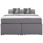 Boxspringbett von Modern Living, in der Farbe Grau, aus Textil, andere Perspektive, Vorschaubild