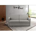 2/3-Sitzer Sofa von PLACES OF STYLE, in der Farbe Grau, aus Teilmassiv, andere Perspektive, Vorschaubild