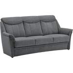 2/3-Sitzer Sofa von VILLA BECK, in der Farbe Schwarz, aus Flachgewebe, andere Perspektive, Vorschaubild