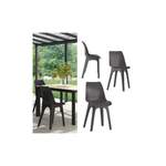 Gartenstuhl von OK-Living, in der Farbe Schwarz, aus Kunststoff, Vorschaubild