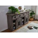 Sideboard von Massivmoebel24, in der Farbe Grau, aus Massivholz, andere Perspektive, Vorschaubild