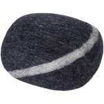 Pouf von myfelt, in der Farbe Grau, aus Schurwolle, Vorschaubild