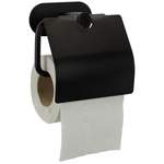 Toilettenpapierhalter von Modern Living, in der Farbe Schwarz, aus Metall, andere Perspektive, Vorschaubild