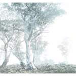 Tapete von Komar, in der Farbe Weiss, aus Textil, andere Perspektive, Vorschaubild