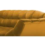 2/3-Sitzer Sofa, in der Farbe Gold, aus Mikrofaser, andere Perspektive, Vorschaubild